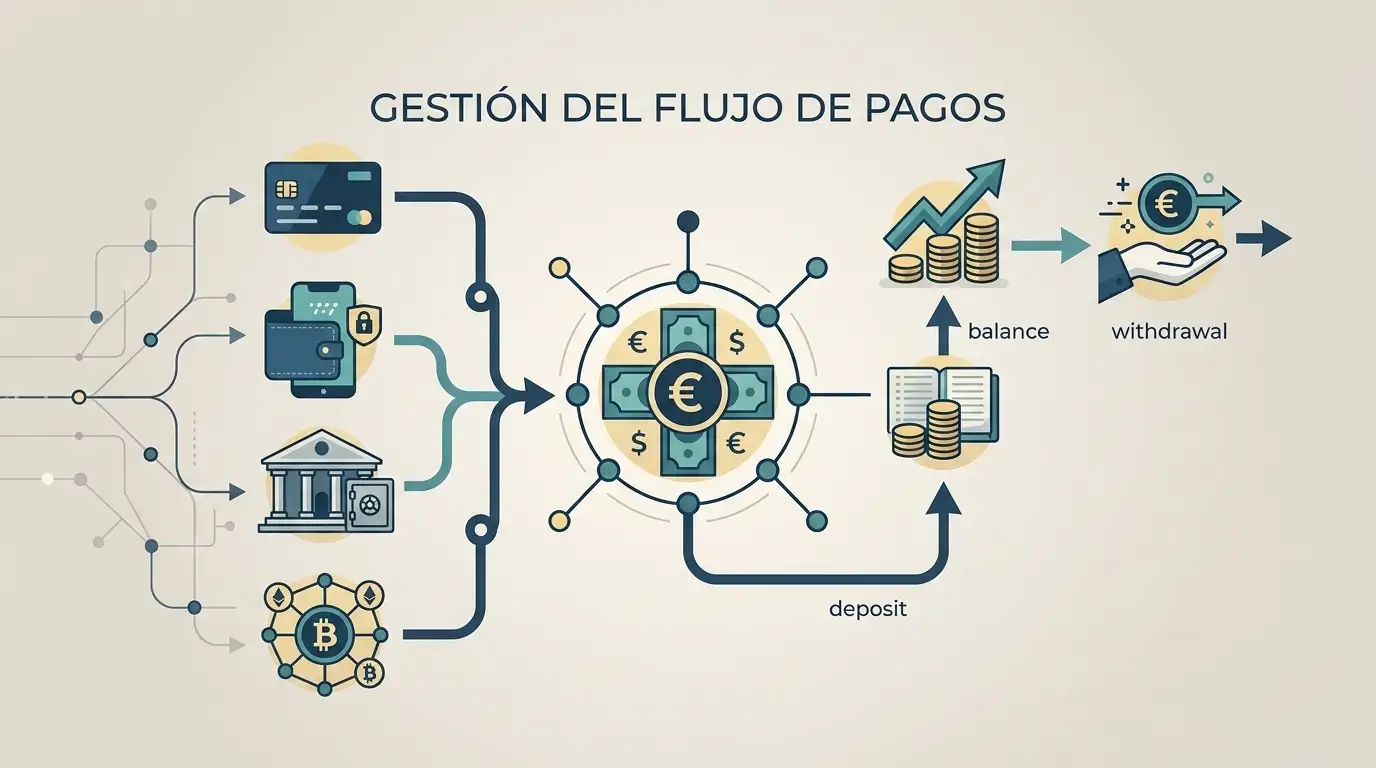 Métodos de pago en Megapari para España: depósitos y retiradas